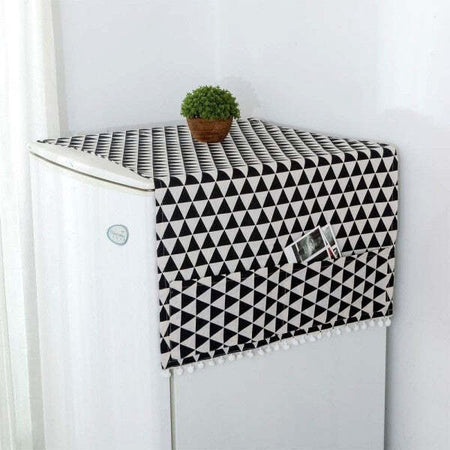 Copertura-Antipolvere-Frigorifero-Tasca-55x130cm-Frigo-Tessuto-Telo-Lavatrice