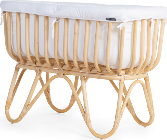 Copertura Childhome per Culla Rettangolare in Rattan Jersey Bianco Casa e cucina/Tessili per la casa/Biancheria per culle e lettini/Biancheria bimbi/Paraurti per letto La Casa Del Bebè - Napoli, Commerciovirtuoso.it