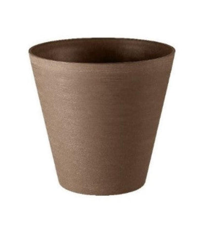 Vaso tondo "Estoril con riserva d'acqua" da esterno e giardino fiori e piante