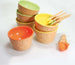 COPPA COPPETTA PER GELATO GELATI CON CUCCHIAINO BAR GELATERIA COLORI Casa e cucina/Stoviglie/Piatti ciotole e vassoi/Ciotole/Ciotole per gelato Trade Shop italia - Napoli, Commerciovirtuoso.it