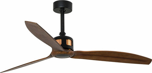 COPPER FAN M Ventilatore da soffitto nero/legno Fai da te/Prodotti per la costruzione/Riscaldamento e raffreddamento/Sistemi mobili di climatizzazione/Ventilatori/Ventilatori da soffitto Led Mall Home - Napoli, Commerciovirtuoso.it