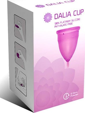 Coppetta Mestruale Assorbente Interno Riutilizzabile in Silicone Rosa Dalia Cup senza Ftalati Protezione Mestruazioni 12h Salute e cura della persona/Igiene intima/Coppe mestruali Kondorama - Martinsicuro, Commerciovirtuoso.it