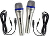 Coppia 2 Microfoni Dinamici Professionali Fy-48k Meeting Conferenze Karaoke Cw505 Elettronica e telefonia > Accessori Audio e Video > Microfoni Trade Shop italia - Napoli, Commerciovirtuoso.it