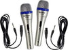 Coppia-2-Microfoni-Dinamici-Professionali-Fy-48k-Meeting-Conferenze-Karaoke-Cw505