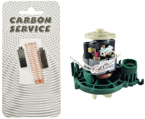 Coppia Carboncini Motore Spazzole per Vorwerk Folletto VK120 VK121 VK122