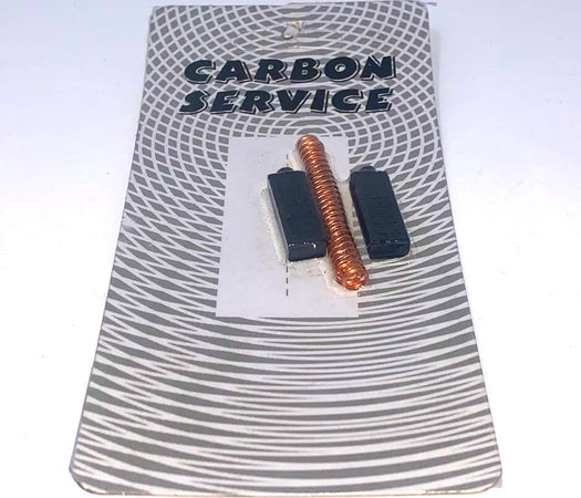 COPPIA CARBONCINI SPAZZOLE PER MOTORI mm. 6 X 6 X 18/20 BLISTER 2 PEZZI CON MOLLE Casa e cucina/Aspirapolvere e pulizia di pavimenti e finestre/Accessori per aspirapolvere/Batterie e parti sostitutive Rossi Ricambi - Venetico Marina, Commerciovirtuoso.it