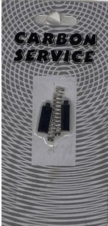 COPPIA CARBONCINI SPAZZOLE PER MOTORI mm.5 X 6 X 18 - CON MOLLE Casa e cucina/Aspirapolvere e pulizia di pavimenti e finestre/Accessori per aspirapolvere/Batterie e parti sostitutive Rossi Ricambi - Venetico Marina, Commerciovirtuoso.it