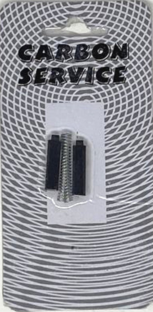 COPPIA CARBONCINI SPAZZOLE PER MOTORI mm.6 X 5 X 25/22 - CON MOLLE Casa e cucina/Aspirapolvere e pulizia di pavimenti e finestre/Accessori per aspirapolvere/Batterie e parti sostitutive Rossi Ricambi - Venetico Marina, Commerciovirtuoso.it