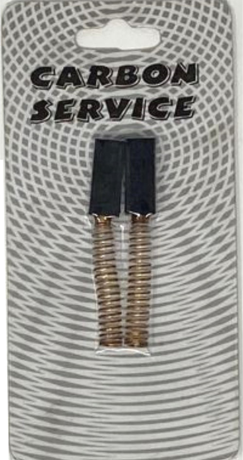 COPPIA CARBONCINI SPAZZOLE PER MOTORI mm.9 X 6 X 25/22 - CON MOLLE Casa e cucina/Aspirapolvere e pulizia di pavimenti e finestre/Accessori per aspirapolvere/Batterie e parti sostitutive Rossi Ricambi - Venetico Marina, Commerciovirtuoso.it