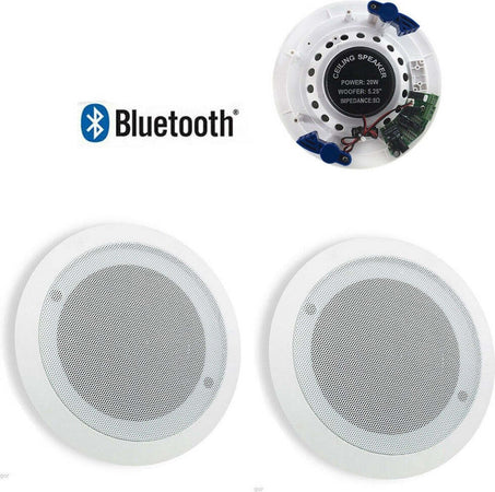 Coppia Casse Acustiche 21cm Bluetooth Incasso Filodiffusione Negozi Cassa 20w Elettronica/Audio e video portatile/Accessori/Casse portatili e Docking Station con altoparlanti/Casse portatili Bluetooth Trade Shop italia - Napoli, Commerciovirtuoso.it