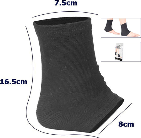 Coppia Cavigliere Supporto Per Caviglia Anallergica Elastica Per Bambini Nero Tutori Ortopedici Trade Shop italia - Napoli, Commerciovirtuoso.it