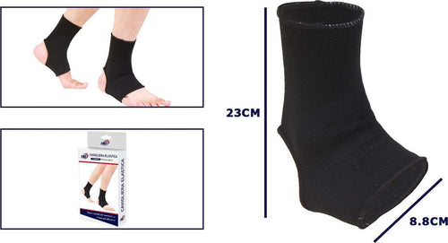 Coppia Cavigliere Supporto Per Caviglia Anallergica Elastica Sport Fitness Nero Salute e cura della persona/Prodotti e apparecchiature mediche/Supporti imbracature e sollevatori/Supporti per gambe e piedi/Cavigliere Trade Shop italia - Napoli, Commerciovirtuoso.it