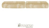 Coppia Copricuscini Brio Hessense Cuori