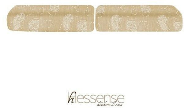 Coppia Copricuscini Brio Hessense Cuori