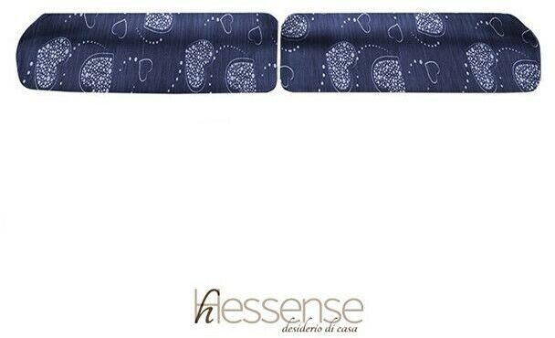 Coppia Copricuscini Brio Hessense Cuori