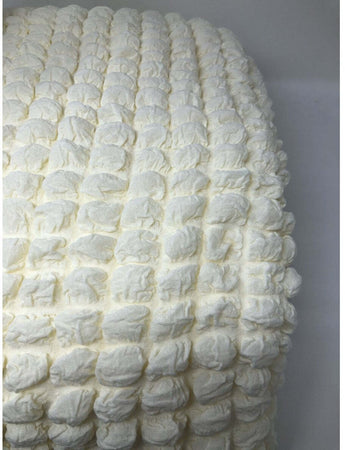 Coppia Coprisedia Brio Fit Hessense Schienale Elasticizzato Riccio Con Volant