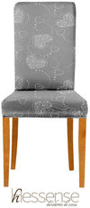 Coppia Coprisedia Con Schienale Elasticizzato Brio Hessense Linea Cuori