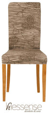 Coppia Coprisedia Con Schienale Elasticizzato Brio Hessense Linea Cuori