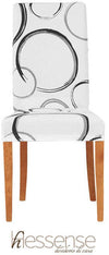 Coppia Coprisedia Con Schienale Elasticizzato Brio Hessense Linea Sfera