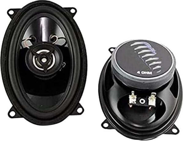 Coppia-Di-Altoparlanti-A-Incasso-2-Vie-Coassiali-Casse-Autoradio-9x15cm-300-Watt