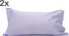 Coppia Di Federe A 2 Volani In Raso Di Puro Cotone Lilla Set Federe 2 Pz. Federa Tinta Unita In Raso 100% Made In Italy Casa e cucina/Tessili per la casa/Biancheria da letto/Lenzuola e federe/Federe Vanita di raso - Sesto San Giovanni, Commerciovirtuoso.it