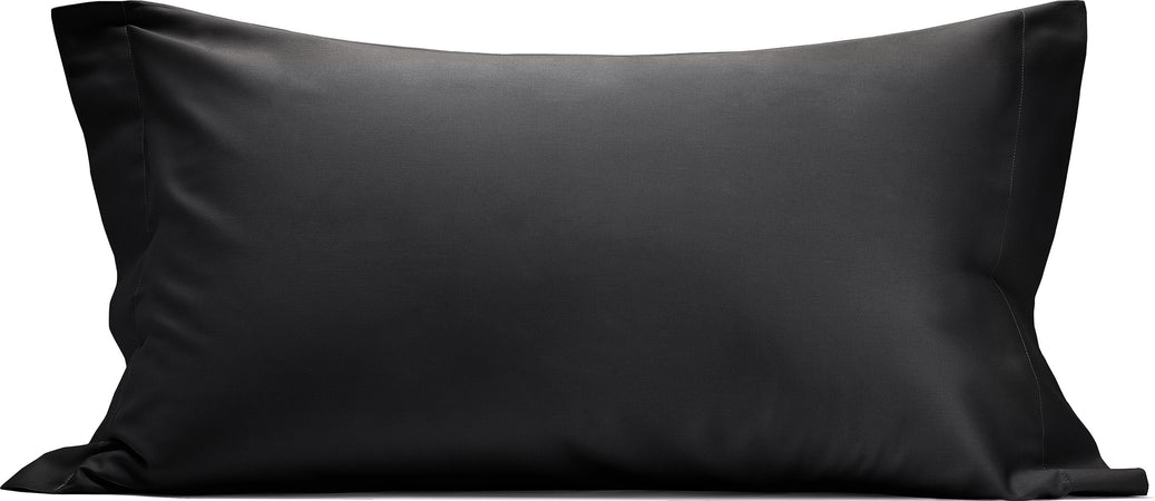 Coppia Di Federe A 2 Volani In Raso Di Puro Cotone Nero Set Federe 2 Pz. Federa Tinta Unita In Raso 100% Made In Italy Casa e cucina/Tessili per la casa/Biancheria da letto/Lenzuola e federe/Federe Vanita di raso - Sesto San Giovanni, Commerciovirtuoso.it