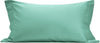 Coppia Di Federe A 2 Volani In Raso Di Puro Cotone Verde Acqua Set Federe 2 Pz. Federa Tinta Unita In Raso 100% Made In Italy Casa e cucina/Tessili per la casa/Biancheria da letto/Lenzuola e federe/Federe Vanita di raso - Sesto San Giovanni, Commerciovirtuoso.it
