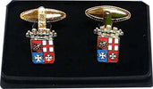 Coppia Di Gemelli Marina Prodotto Ufficiale Moda/Uomo/Gioielli/Gemelli ed accessori per camicie/Gemelli per polsini camicia Il Distintivo - Pesaro, Commerciovirtuoso.it