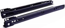 COPPIA-DI-GIUDE-PER-CASSETTI-A-RULLINO-IN-METALLO-AD-ESTRAZIONE-SEMPLICE-300MM---COLORE-NERO