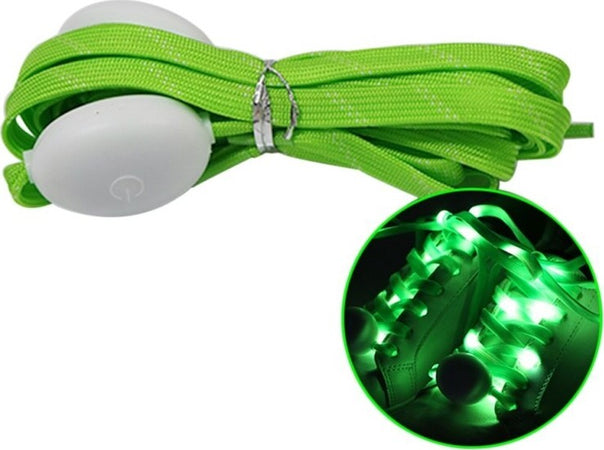COPPIA DI LACCI PIATTI PER SCARPE COLORATI CON LUCI A LED STRINGHE SNEAKER  Trade Shop italia - Napoli, Commerciovirtuoso.it