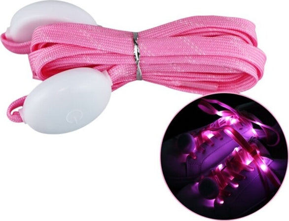 COPPIA DI LACCI PIATTI PER SCARPE COLORATI CON LUCI A LED STRINGHE SNEAKER  Trade Shop italia - Napoli, Commerciovirtuoso.it