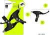 Coppia Di Leve Freni In Resina Per Bicicletta Bici Attacco Universale Xc-2615 Sport e Tempo Libero > Ciclismo > Ricambi per Bici > Sport Trade Shop italia - Napoli, Commerciovirtuoso.it