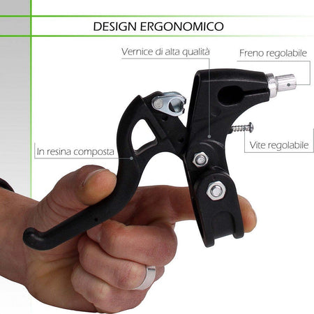 Coppia Di Leve Freni In Resina Per Bicicletta Bici Attacco Universale Xc-2615 Sport e Tempo Libero > Ciclismo > Ricambi per Bici > Sport Trade Shop italia - Napoli, Commerciovirtuoso.it