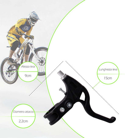 Coppia Di Leve Freni In Resina Per Bicicletta Bici Attacco Universale Xc-2615 Sport e Tempo Libero > Ciclismo > Ricambi per Bici > Sport Trade Shop italia - Napoli, Commerciovirtuoso.it