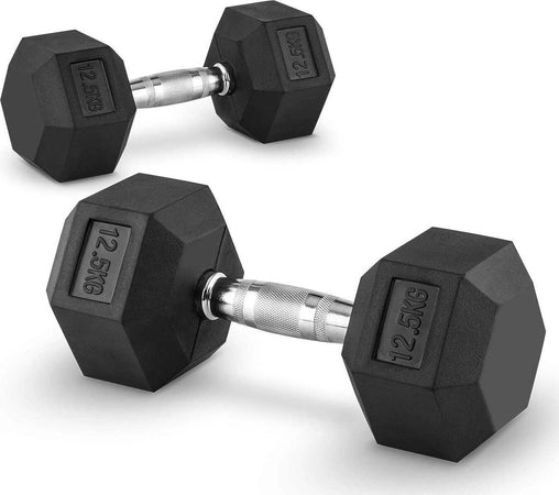 Coppia Di Manubri In Vinile Da 12,5kg Ognuno Manubri Pesi Palestra Fitness Sport Pesi Palestra Trade Shop italia - Napoli, Commerciovirtuoso.it