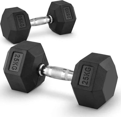 Coppia Di Manubri In Vinile Da 25kg Ognuno Manubri Pesi Palestra Fitness Sport Pesi Palestra Trade Shop italia - Napoli, Commerciovirtuoso.it