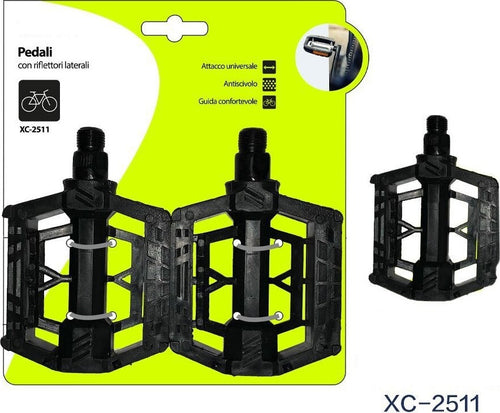 Coppia Di Pedali Bicicletta Con Riflettori Laterali Attacco Universale Xc-2511 Sport e Tempo Libero > Ciclismo > Ricambi per Bici > Sport Trade Shop italia - Napoli, Commerciovirtuoso.it