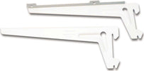COPPIA-DI-STAFFE-AD-ANGOLO-PER-MENSOLE-IN-ACCIAIO-INOX---FINITURA-ALLUMINIO-BRILLANTE---DESTRA/SINISTRA