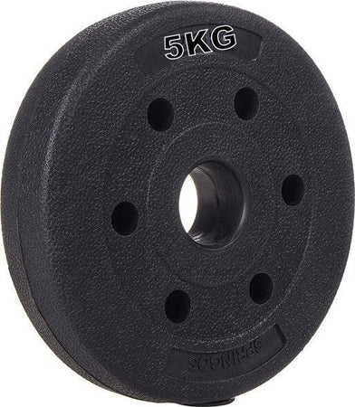 Coppia-Dischi-Dummbell-Pesi-Disco-Per-Bilanciere-Manubri-Da-5-Kg-Bodybuilding