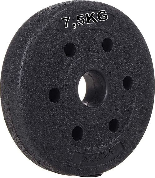 Coppia Dischi Dummbell Pesi Disco Per Bilanciere Manubri Da 7,5 Kg Bodybuilding Pesi Palestra Trade Shop italia - Napoli, Commerciovirtuoso.it