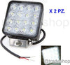 Coppia Fari Supplementari Profondit? Auto Fuoristrada Suv 16 Led 6000k Ip68 Auto e Moto/Parti per auto/Luci lampadine e indicatori/Lampadine/Lampadine per esterno Trade Shop italia - Napoli, Commerciovirtuoso.it