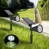 Coppia-Faro-Con-Pannello-Solare-Ricaricabile-7-Watt-Faretto-Luce-Bianca-Giardino-Universo