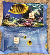 Coppia-Federe-Cuscino-Pierre-Cardin-in-Stampa-Digitale-Barriera-Corallina
