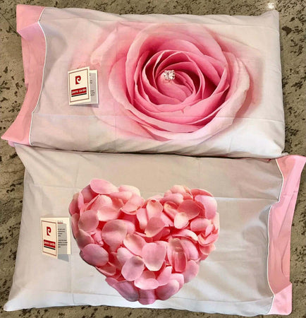 Coppia-Federe-Cuscino-Pierre-Cardin-in-Stampa-Digitale-Rosa