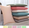 Coppia Federe Per Guanciale Cuscino Letto 100% Cotone Tinta Unita Cm 50x80 Casa e cucina/Tessili per la casa/Biancheria da letto/Lenzuola e federe/Federe La Bottega del Risparmio - Bari, Commerciovirtuoso.it