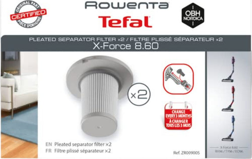 Coppia-filtri-aspirapolvere-Rowenta-ZR009005-originale