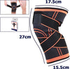 Coppia-Ginocchiere-Fascia-Elastica-Anallergica-Lavabile-Fitness-Sport-Arancione