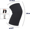 Coppia-Ginocchiere-Fascia-Elastica-Anallergica-Lavabile-Per-Bambini-Nero-Tg.-S