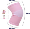 Coppia-Ginocchiere-Fascia-Elastica-Anallergica-Lavabile-Per-Bambini-Rosa-Tg.-M