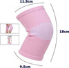 Coppia-Ginocchiere-Fascia-Elastica-Anallergica-Lavabile-Per-Bambini-Rosa-Tg.-S